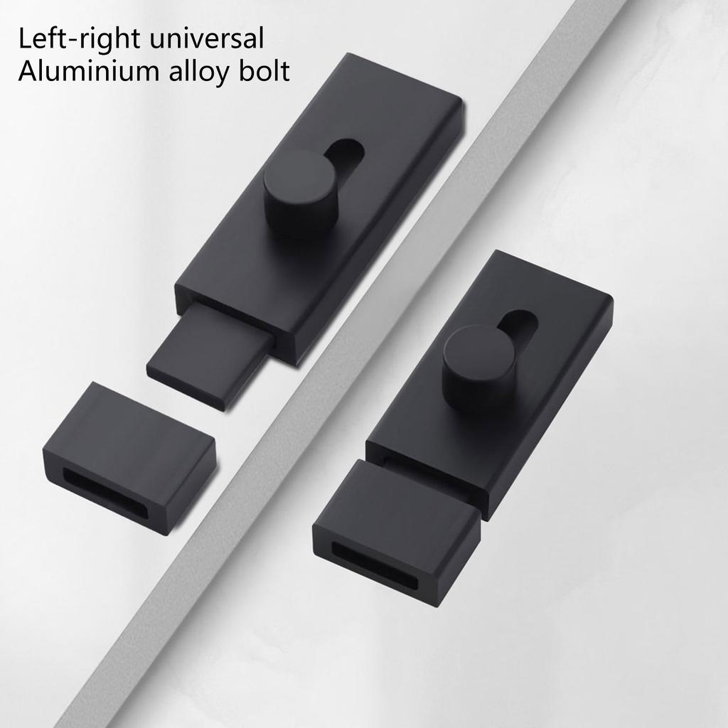 Easy to Install Aluminum Door Catch Metal Door Fastener Providing Long Lasting Protection for Cabinets & Storage Room