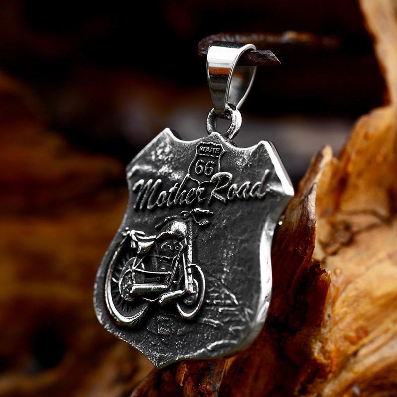 Retro Distressed Necklace Punk Style Accessories Domineering Sweater Chain