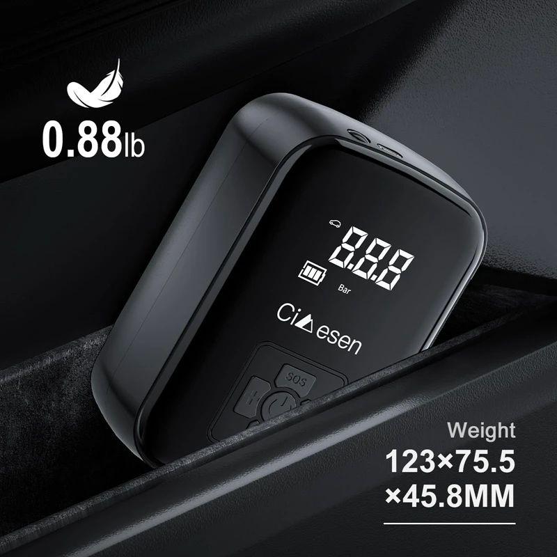 1pc Car Wireless Air Pump 150PSI Portable Electric Tire Inflation For Car Bicycle Motorcycle Air Compressor Inflator US Shipping