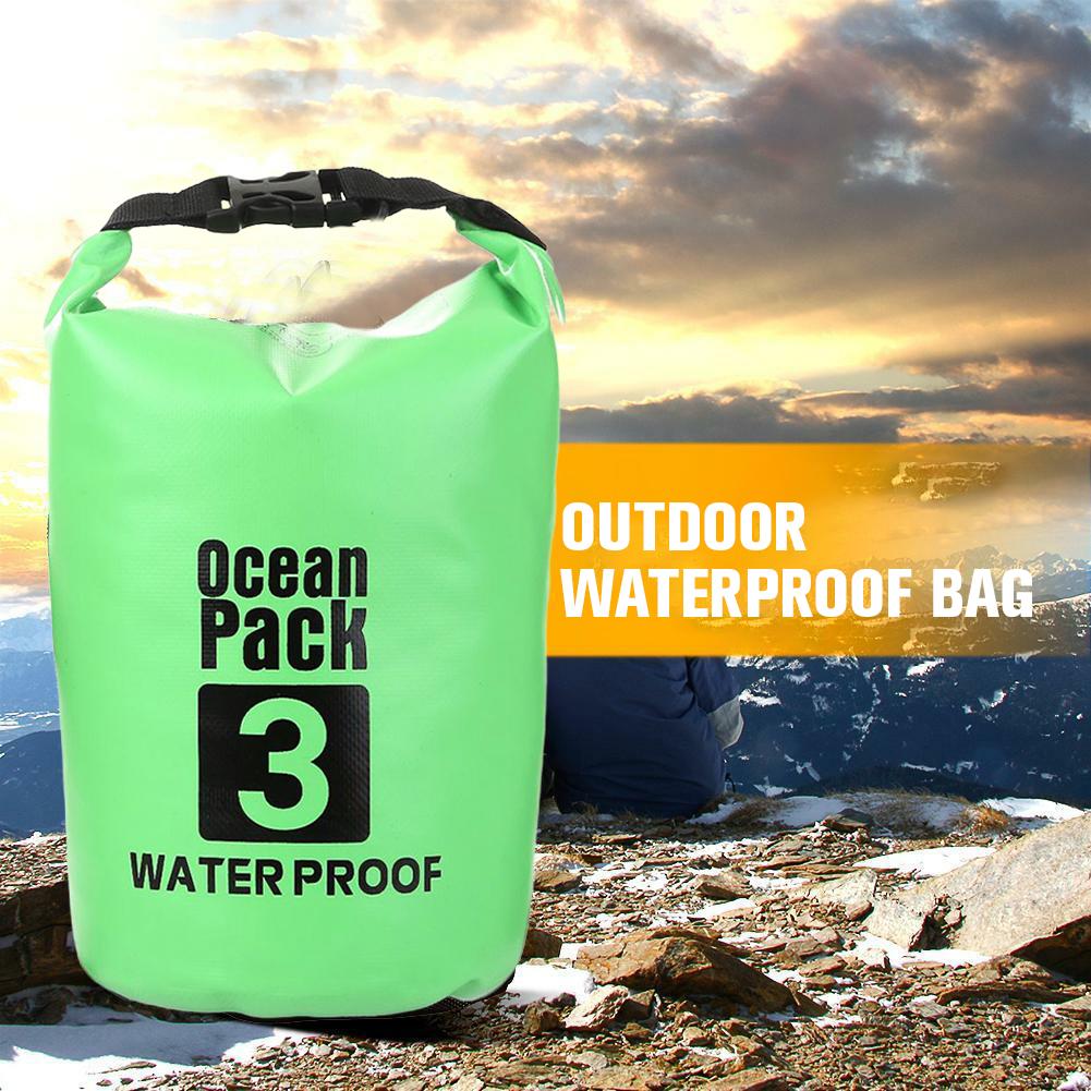 3L Drifting PVC Bags Lightweight Waterproof Phone Pouch Floating Boating Kayaking Camping Bags for Outdoor Swimming