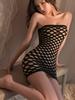 Sexy Lace Lingerie Women's Transparent Catsuit Open Crotch New Body Stockings For Sex Sling Halter Backless Teddies Bodysuits