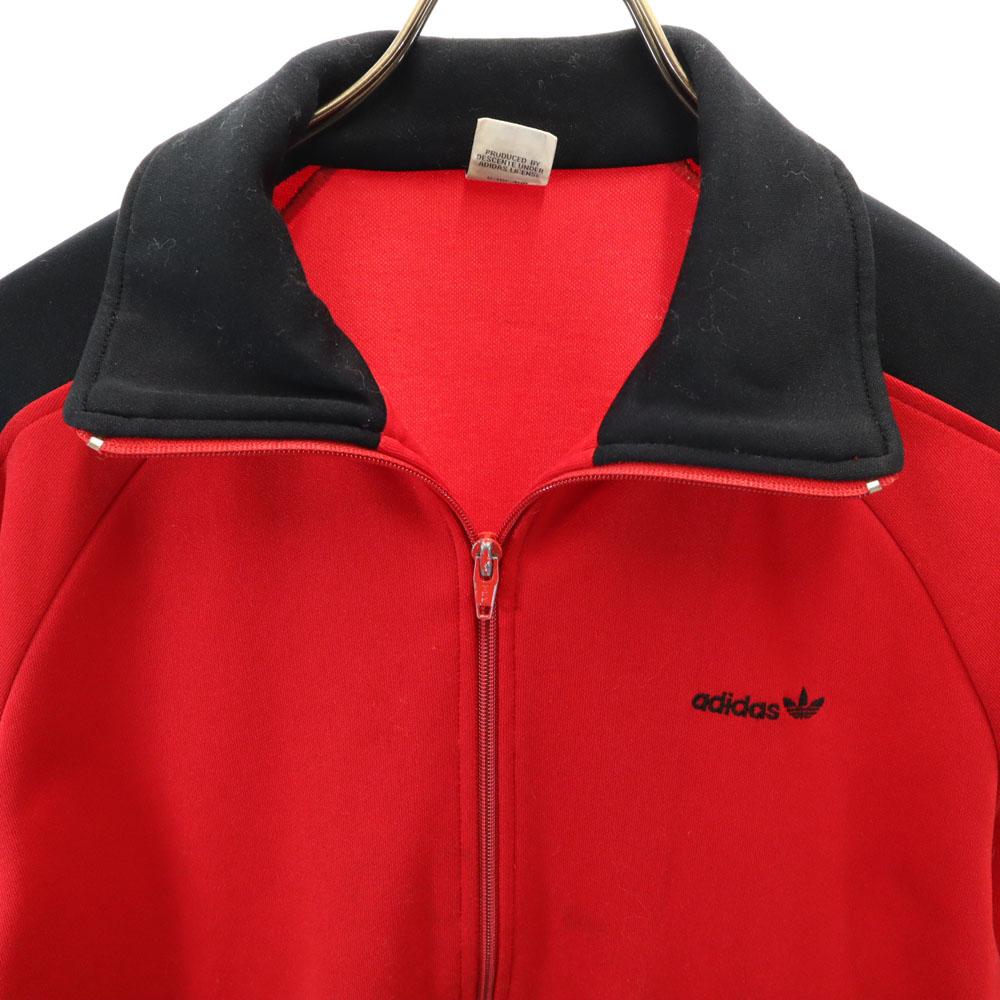 Adidas 70s Vintage West German Tag Made by Descente Trefoil Logo Track Jacket Men's Used