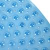 Corner Triangle Sector Non-Slip Shower Mat Machine Washable with Suction Cups Safe Durable Bath Mat for Bathroom Toilet Floors
