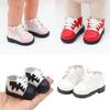 1 Pair 20cm Color Matching Doll Shoes Soft Highly Simulated Mini Shoes Fine Workmanship Doll Shoes