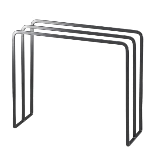 Yamazaki Dishcloth Hanger Tower, Black, 7146