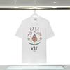 Casablanca Graphic T-Shirt Teen Boys Short Sleeve Loose Fit 2025