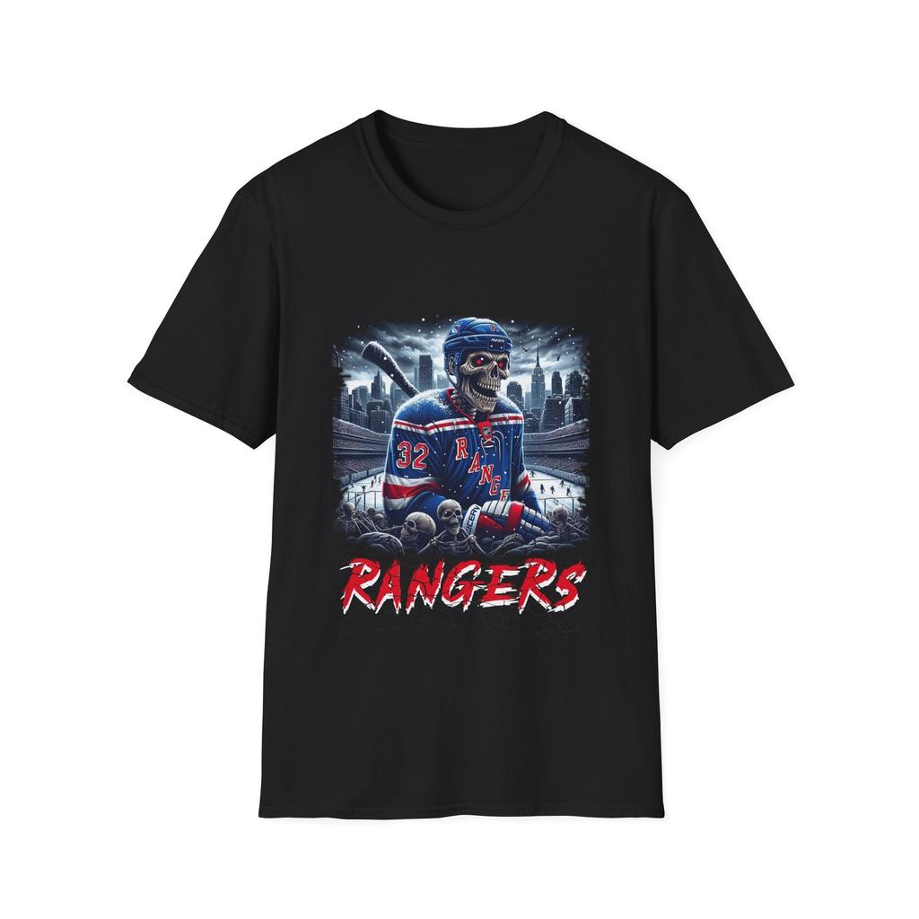 Ice Cold Terror - NY Rangers Horror Mashup T-Shirt