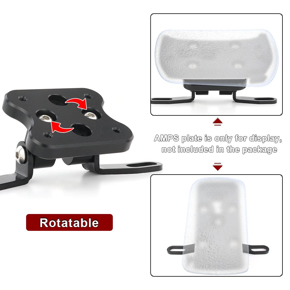 22mm 28mm GPS Mount Navigation Bracket For DUCATI Hypermotard 1100 2008-2012 1100S 2008-2009 698 Mono 2024 950/SP/RVE 2019-2024