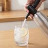 1L Water Soda Hand Press Sparkling Water Dispenser Food Safe Inner Siphon Bottle Kitchen