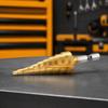 Hex Shank Step Drill Bit Titanium Coated Hole Saw Durable Stepped Cone Drill Bit  Power Tools