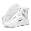Men Wrestling Shoes Professional Lightweight Boxing Training Sneakers Air Mesh Large Size Black White Sports Gym