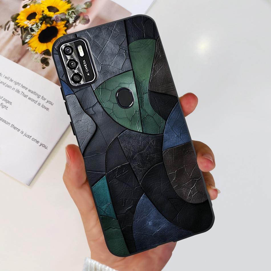 For ZTE Blade A7s 2020 Case Zte A7020 Blade A7s 2020 Fashion Cool Pattern Black Silicon Soft Phone Cases