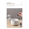 B69A Regentropfen-Luftbefeuchter Für Schlafzimmer Großer Raum Luftbefeuchter & Aromatherapie-Diffusor Leiser Luftbefeuchter Mit Licht