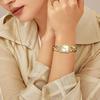 Cute Bracelet Analog Quartz Fashion Gold Perfect Gift for Day Women's Watch, Gold Waterproof, Display, Watch, Watch, - Birthdays, Anniversaries,
