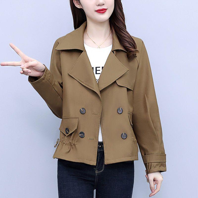Women's Short Coat Autumn Women's Fashion Casual Jacket Small Windbreaker Top Autumn