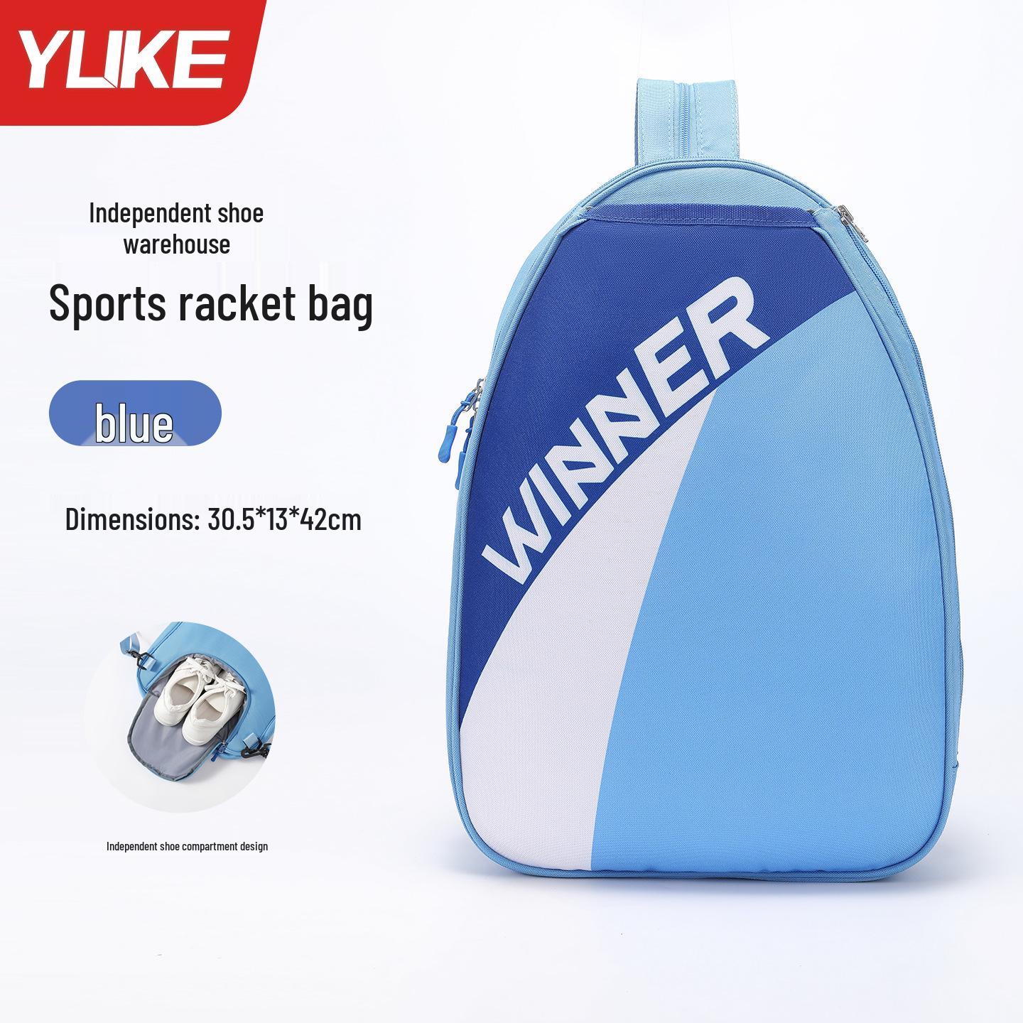 2026 Portable Sports Bag for Badminton Rackets - Single/Double Shoulder Carry Regular розовый