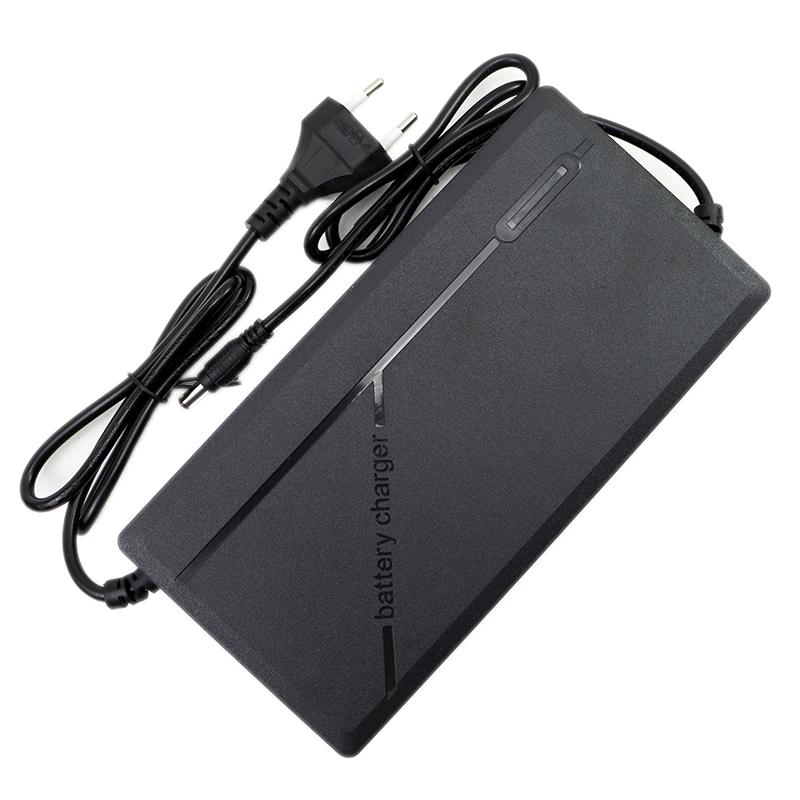 54.6V 2A/3A/5A Lithium Battery Smart Charger AC100-240V With Fan For 13S 48V 20A 30A E-two Wheelers Li-ion Cells Fast Charging