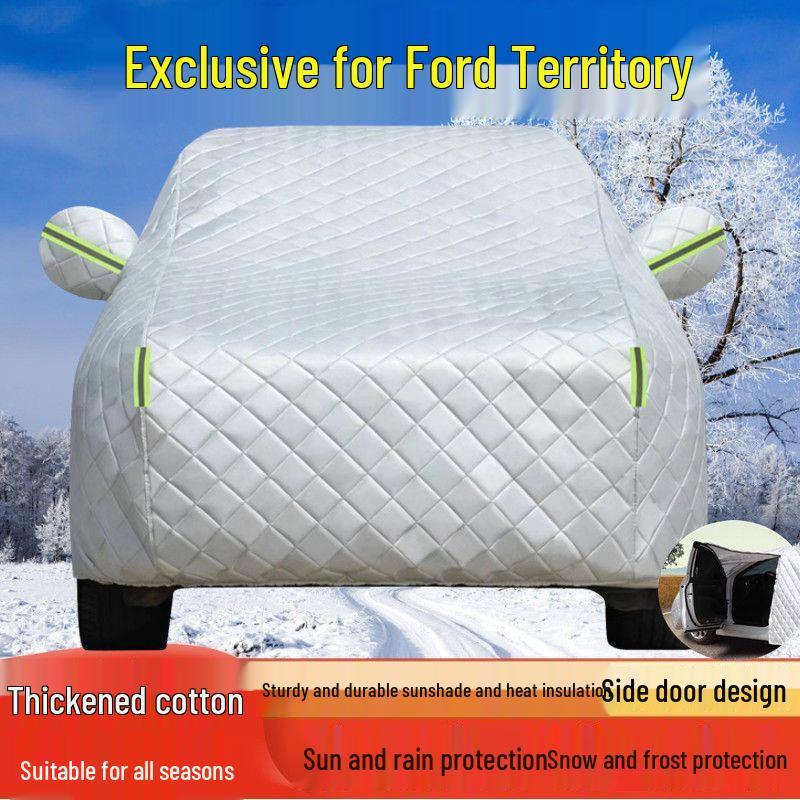 Ford Territory Full Car Cover: Sun, Rain, Dust Protection, Heat Insulation, Thick Sunshade Ford Territory