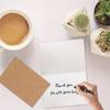 1Set/72pcs Green Plant Thank You Card Envelope Set, Wedding and Holiday Card Greeting Card, Cartoon Greeting Card Envelope Set