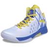 Anta Thompson KT Basketball Series Comfortable Fashion Slip Resistant Durable High Top Basketball Shoes Men Sneakers White Blue Yellow 11611109-1