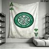 Celtic Football Club C Wall Hanging Printed Fabric Blanket Decorative Tapestries for Bedroom Living Room Home Decor