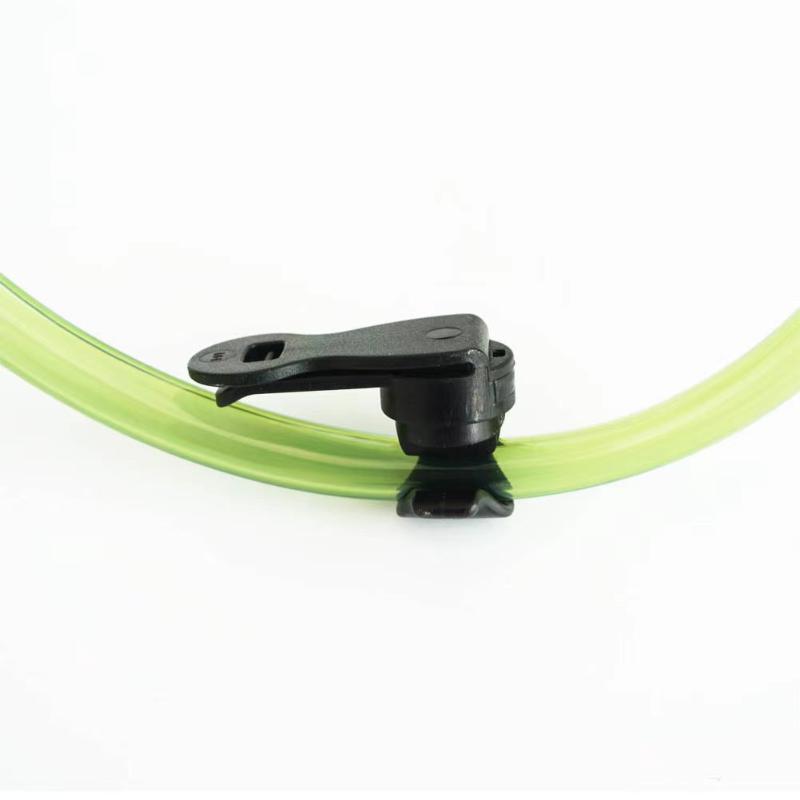 Hydration Pack Hose Clip with Magnetic Holder for Secure and Easy Access During Hiking
