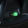 Glowing Car Motorcycle Bicycle Valve Caps - 4-Piece Fluorescent Stem Core Protectors Universal Auto Accessories Valve Stems 1