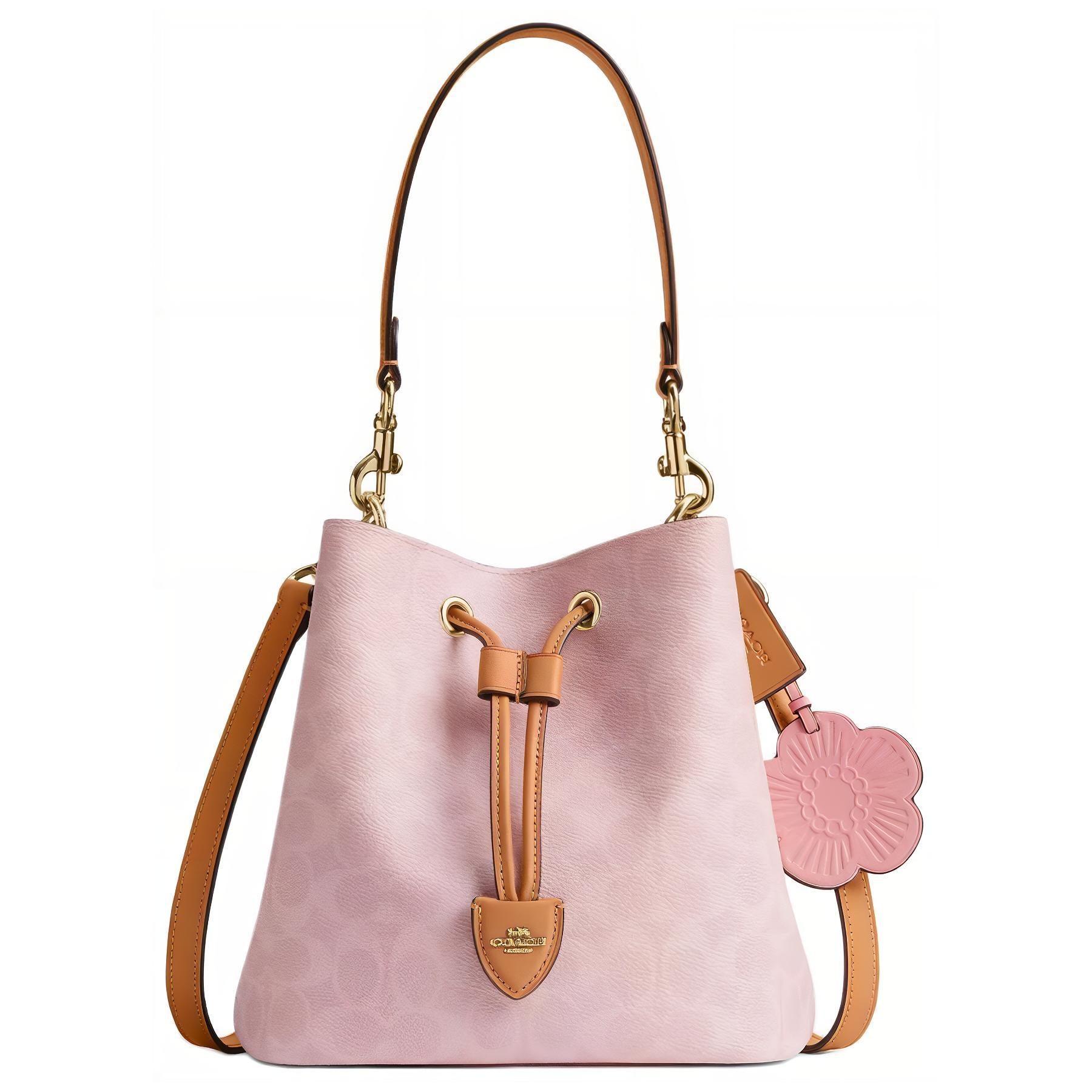 COACH Rowan Artificial Leather Crossbody Handbag