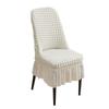 Elastic and Minimalist Dining Table Chair Cover Versatile and Non Slip Household Thickened Bubble Wrap Curved Chair Cover