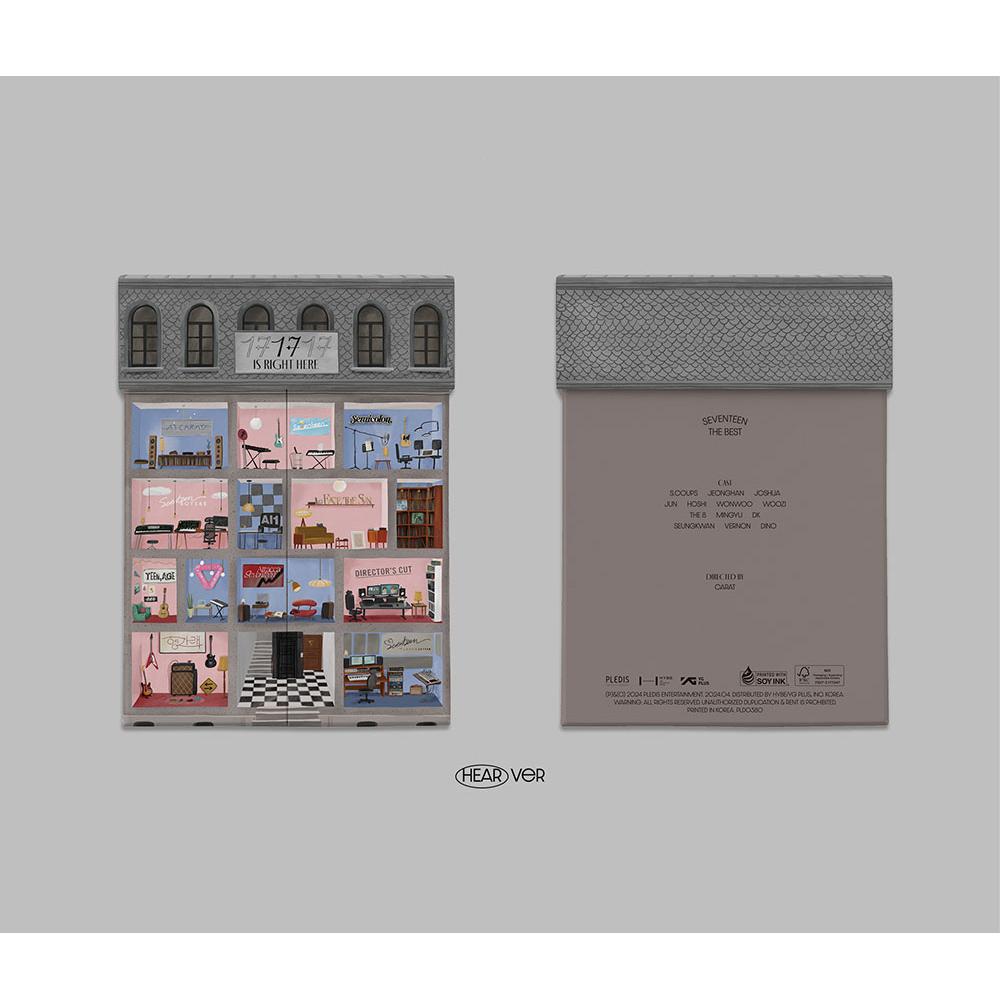 

[Попереднє замовлення] SEVENTEEN - НАЙКРАЩИЙ АЛЬБОМ [17 ПРЯМО ТУТ] HEAR (No POB)