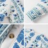 ID Badge Holder with Keychain And Spring Rope Silicone Card Sleeve