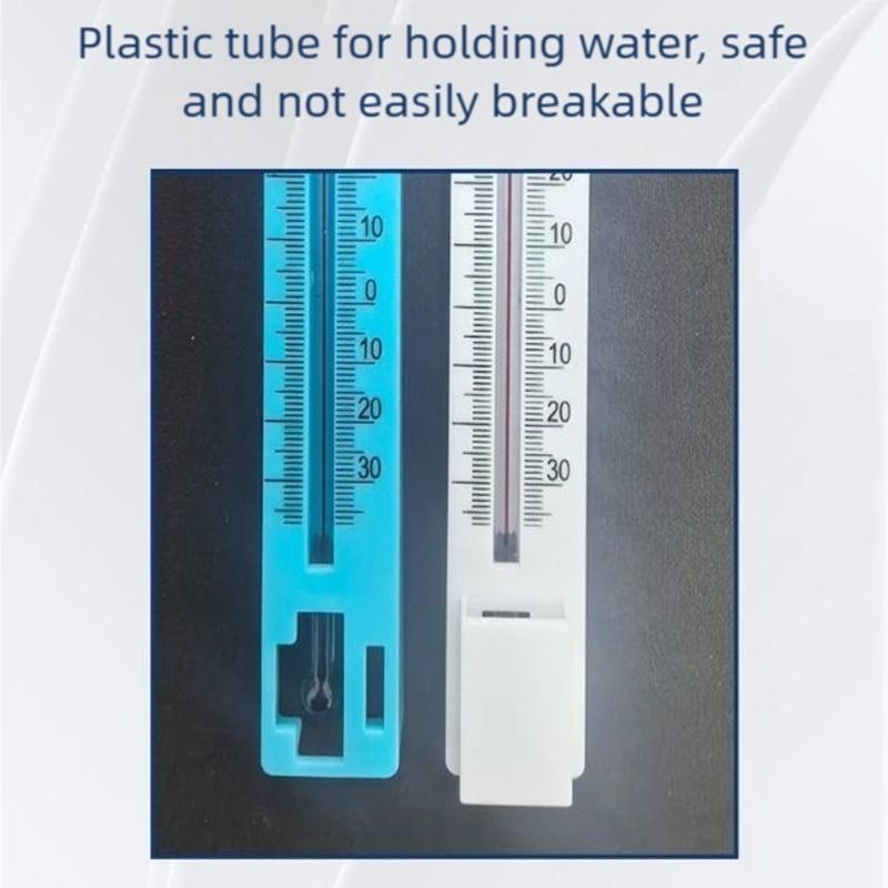 Easy to Read Indoor Thermometers With Red Liquid Display For Laboratory Precise Environment Monitoring In Various Space