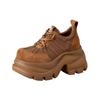 Women's shoe temperament college style Le Fu shoes women's 2025 autumn new style sponge cake casual single