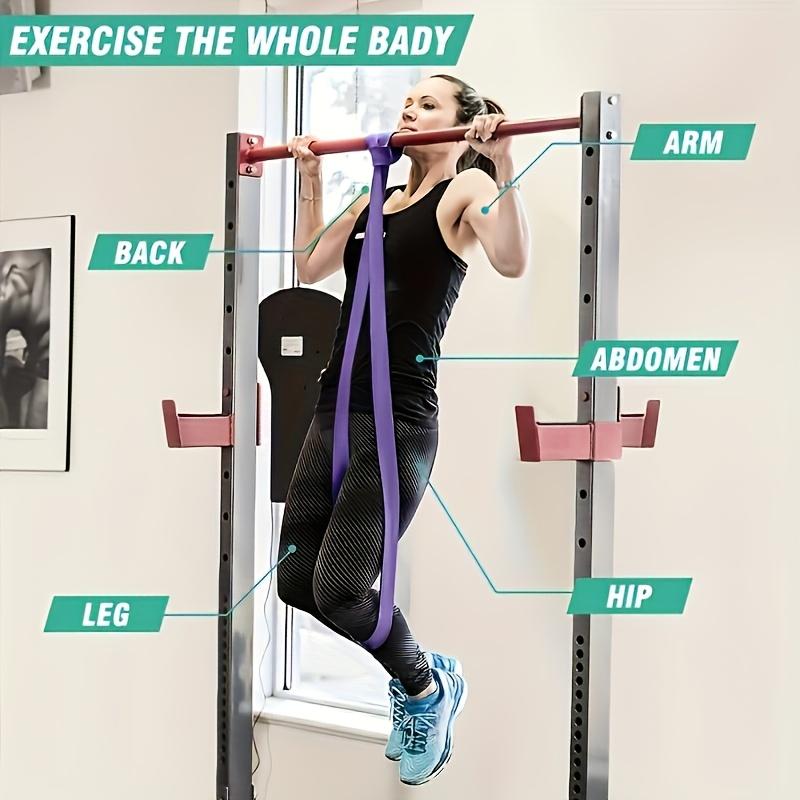 Resistance Bands Set, Pull Up Assist Bands Elastic Exercise Straps, Leg Training Fitness Bands For Home Gym Indoor Workout Equipment