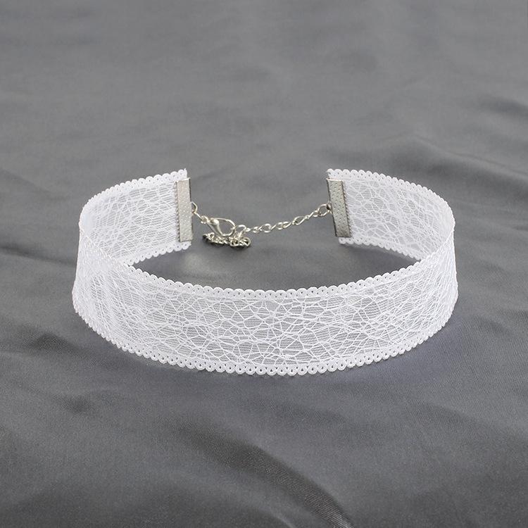 Gleiches Spitzen-Nackenband-Halsband, Accessoires, sexuelles Stickerei-Choker-Spitzenhalsband