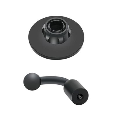 Konstrukcja aluminiowa Magnetyczna podstawa Z przegubem kulowym 17 mm i otworem na śrubę 1/4 Do akcesoriów stojaków na smartfony