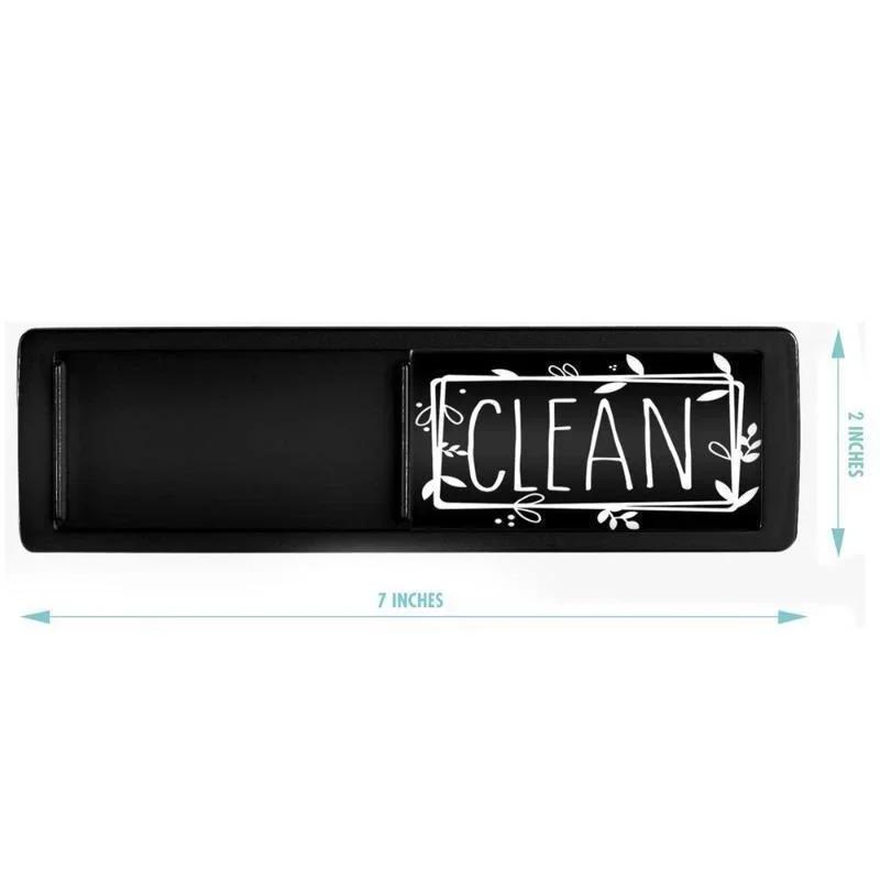Mobile Refrigerator Stickers Are Suitable for Dishwasher Magnet Dirty Clean Sign Magnet Sign Home Convenient Decoration чёрный