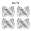 8PCS Stainless Steel Clam Shell Boat Vent Hose Cable Clam-shell Cover Marine Yacht Ship Accessory Marine Hardware