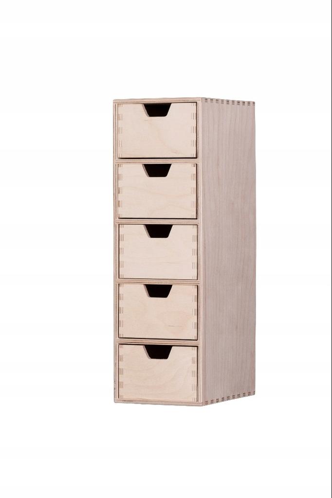 Desk Organizer, Cabinet, Large Desk Shelf, 5 Drawers