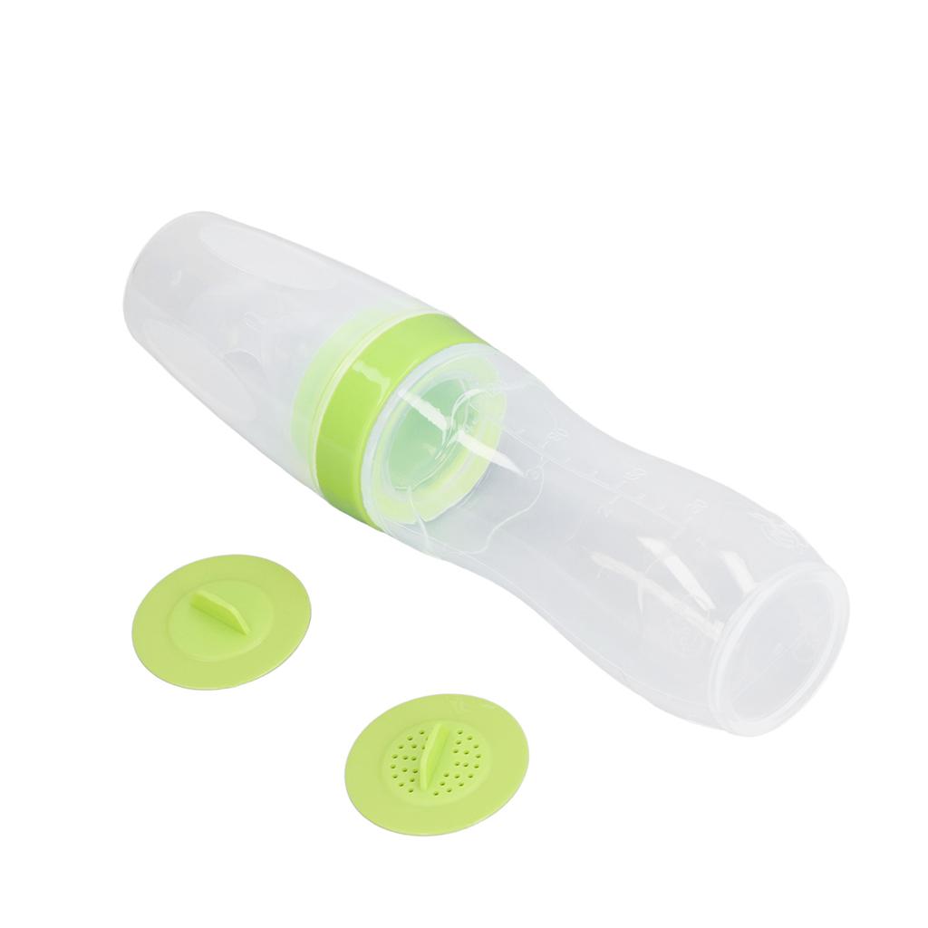 Baby Squeeze Spoons Small Portable Lightweight Food Grade Material Baby Food Dispensing Spoon for