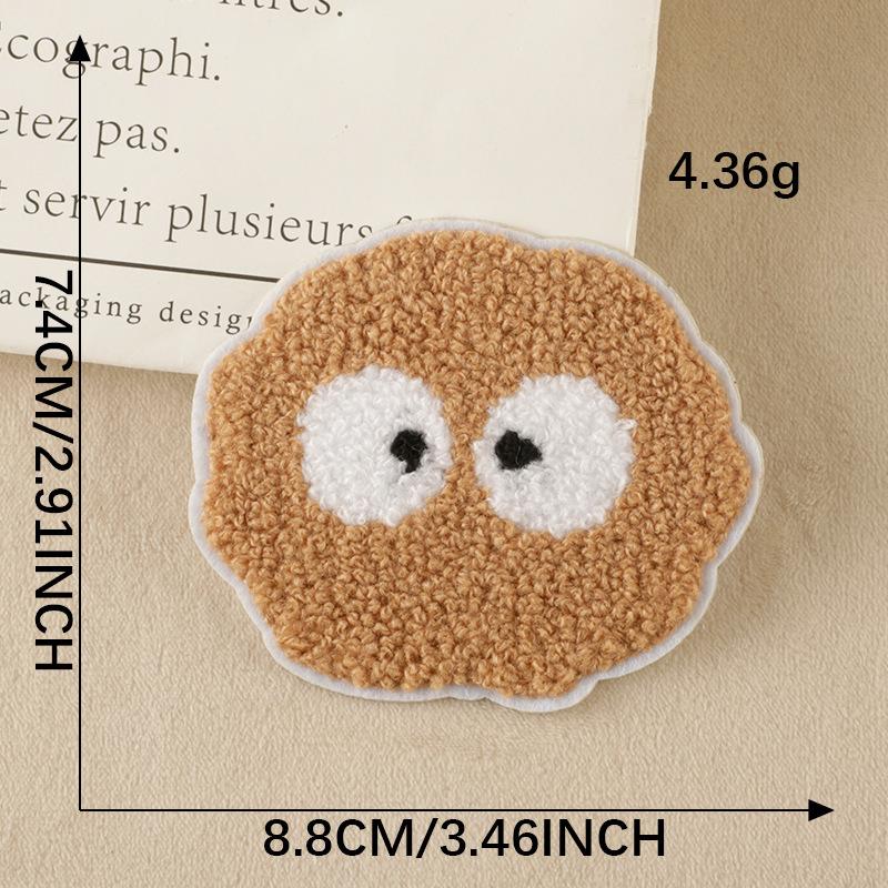 

Вышитая этикетка для одежды, головных уборов и аксессуаров, сделай сам, ручная вышивка, полотенце, вышивка, мультфильм, бисквит, этикетка для ткани, аксессуары, наклейка на ткань A2L-B-2-3