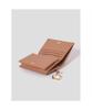 Beanpole Accessory Lucy Saffiano 2-Fold Business Card Holder - Brick