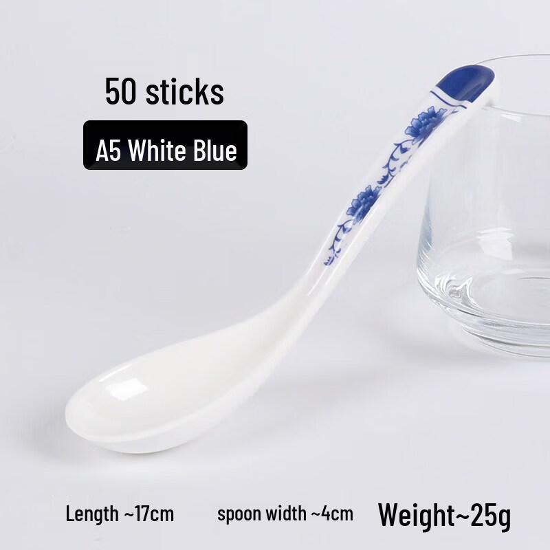 Commercial Melamine Long-Handled Soup Spoon