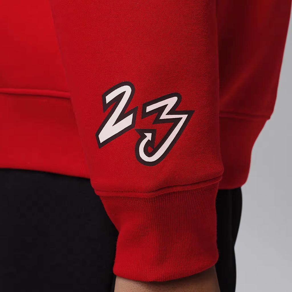 Jordan Dynasty Interlock Flight Casual Soft Knit Fitness Red Kids hoodies IU5311-687