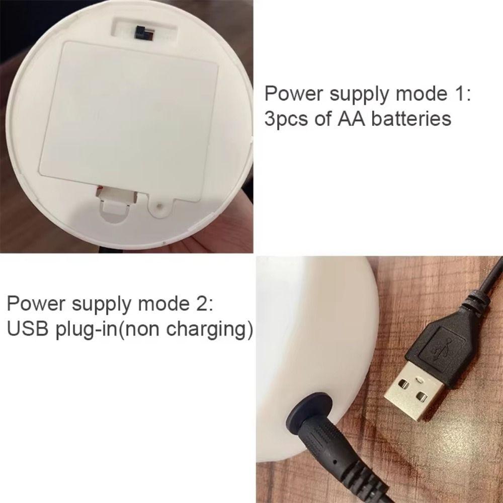 with Base Desktop Rainbow Night Light Colorful LED Neon Lamp Room Decoration