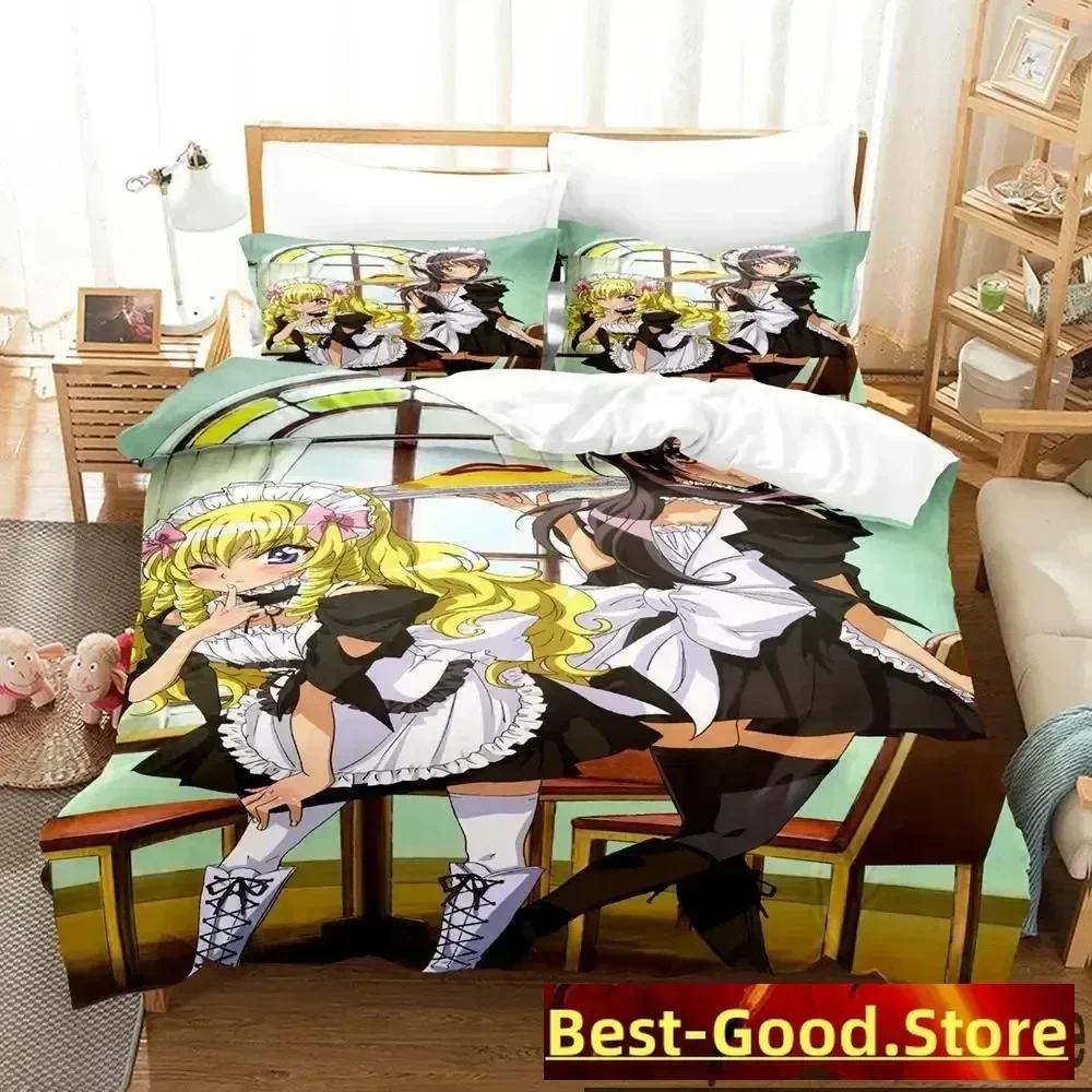 

Comforter Anime Maid Sama Misaki Bedding Set Bed Set Comforter King Queen Size Boys Adult Bedding Set Comforter (quilt)-EU Single(135*200cm)3pcs