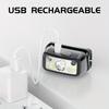 Powerful LED Sensor Headlamp USB Rechargeable Headlight Led Head Torch Camping Search Light Head Flashlight for Fishing Lantern