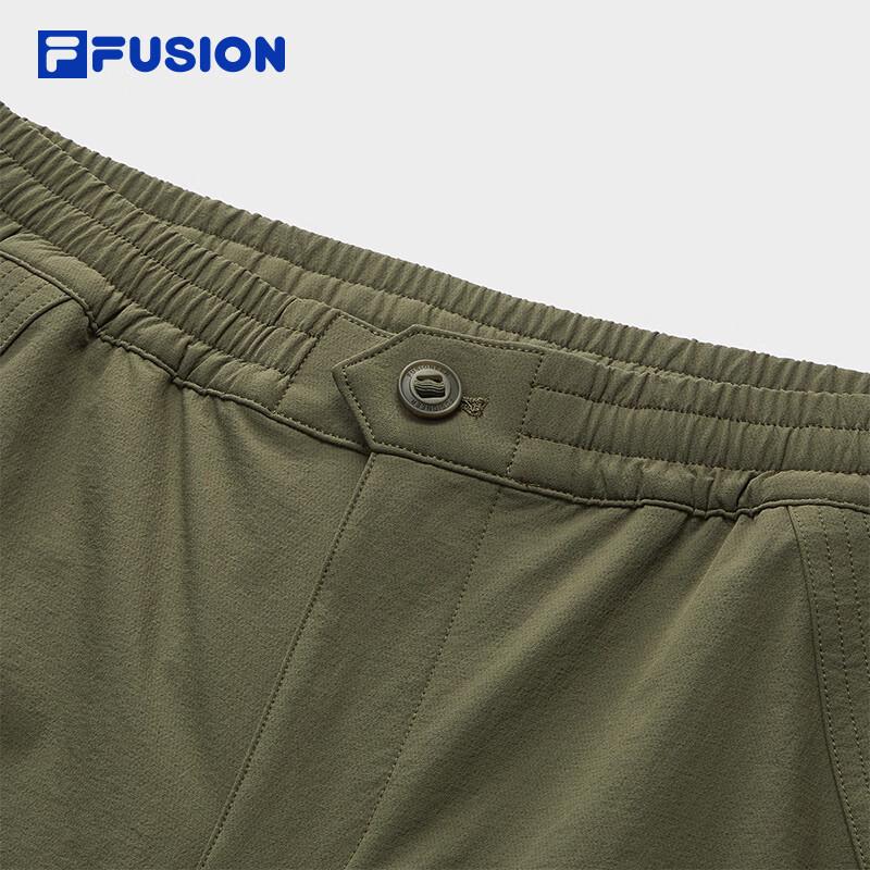 FILA FUSION Men's Casual Woven Straight-Leg Pants