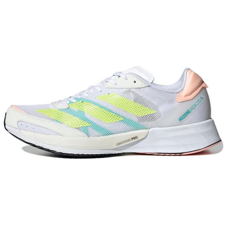 Adizero Adios Women's Adidas 6 'White Pulse Lime' Women's