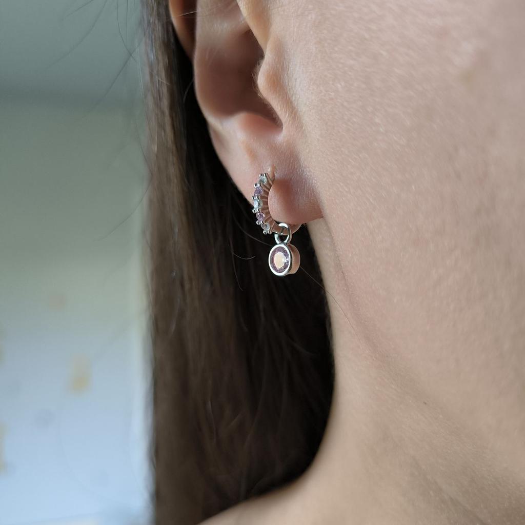 Silberohrringe mit Zirkonia (60002265)